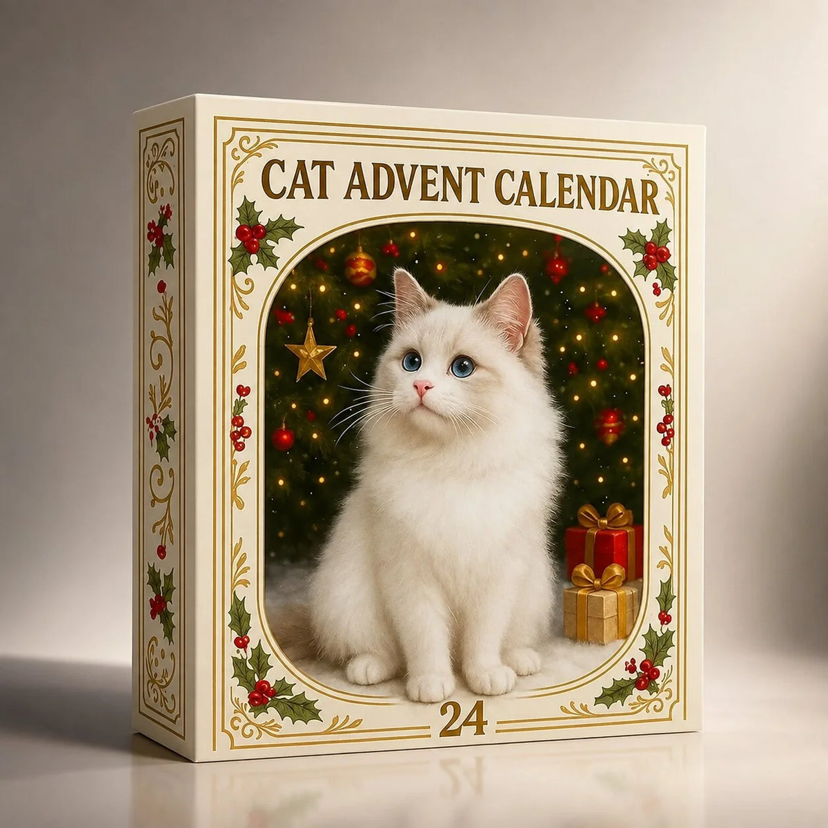 Lovia | Katten Adventskalender 2026 – 24 Katten Kersthangers Verrassingen