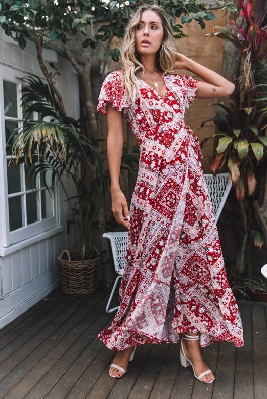 Lovia – Bloemenprint Jurk