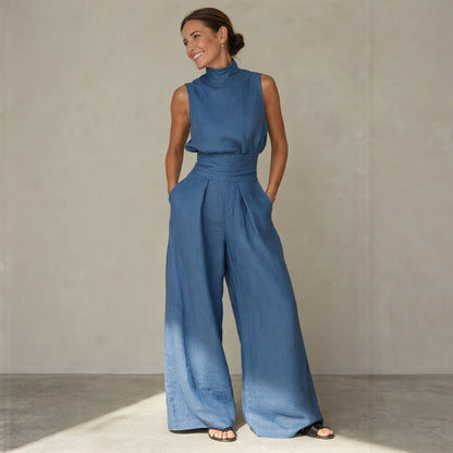 Lovia – Elegante Wide Leg Jumpsuit