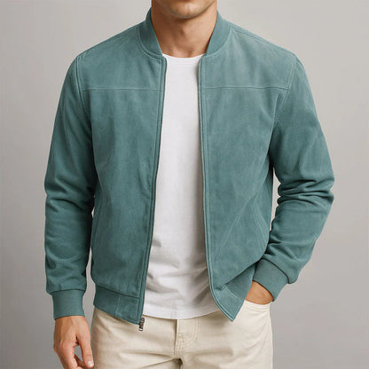 Lovia - Suède Bomber Jacket
