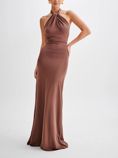 Lovia – Caro Stijlvolle Maxi Jurk