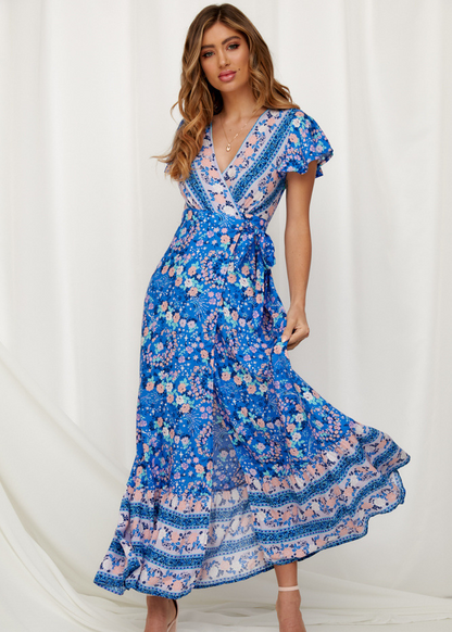 Lovia – Bloemenprint Jurk