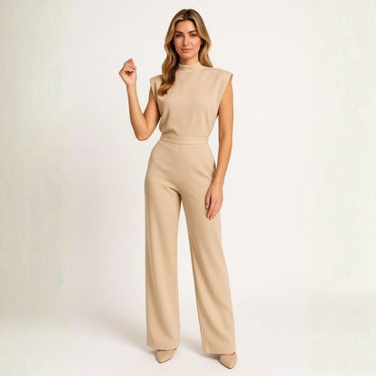 Lovia – Luxe Mouwloze Jumpsuit