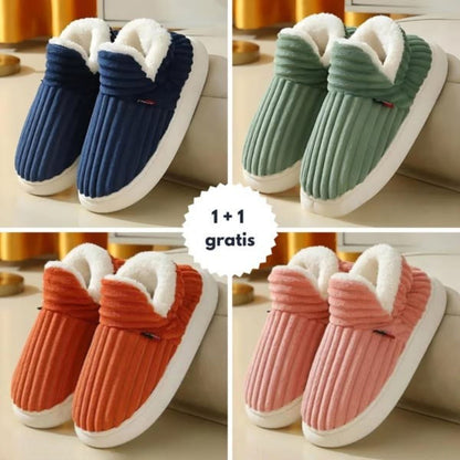 Lovia – CozyComfort Fleece Pantoffels | 1+1 GRATIS