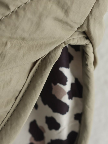 Lovia – Luipaard Print Jas