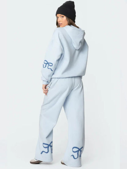 Amelia - Cozy Bow Tracksuit