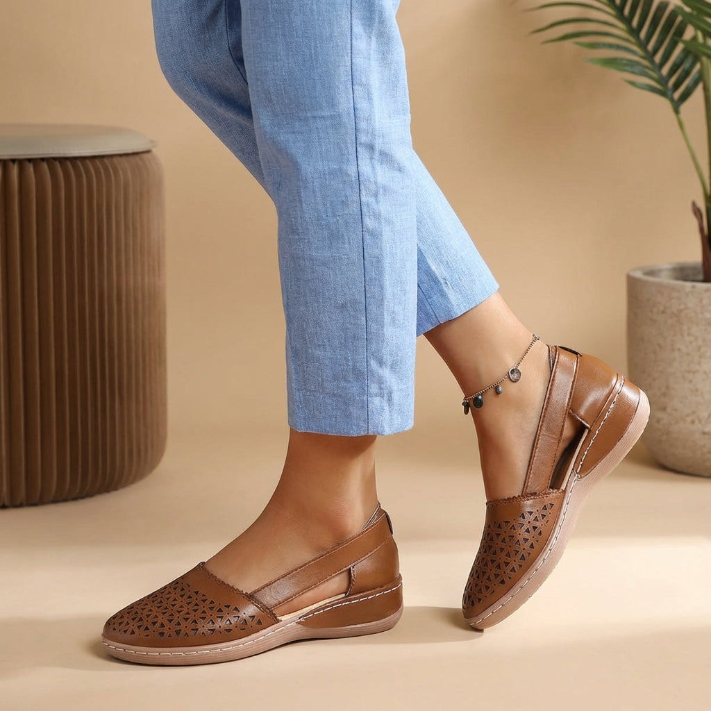 Lovia – Orthopedische Leren Sandalen