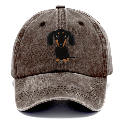 Retro Teckel Classic Cap - 1+1 GRATIS