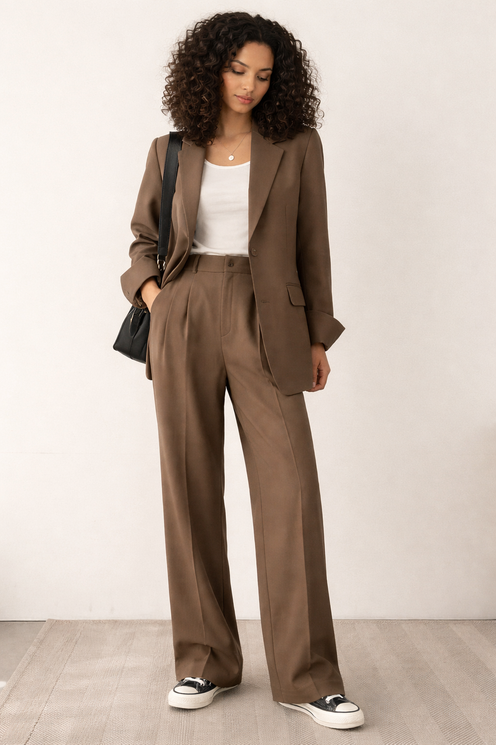 Lovia – Tweedelige Blazer Set