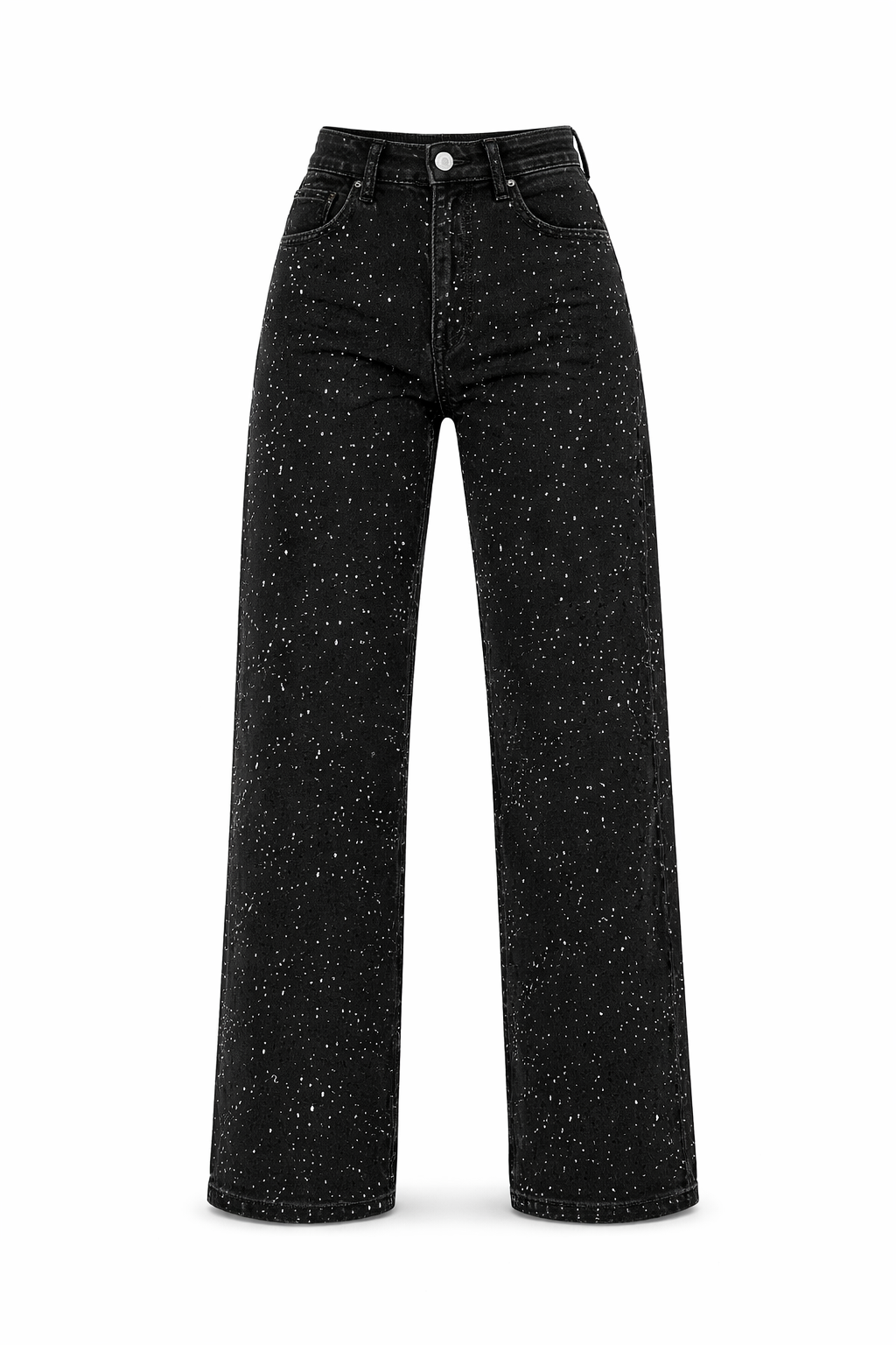 Lovia – Glitter Denim Broek