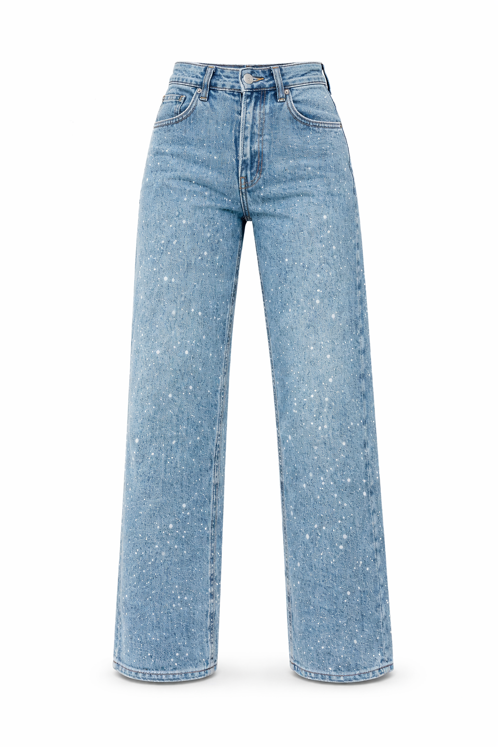 Lovia – Glitter Denim Broek