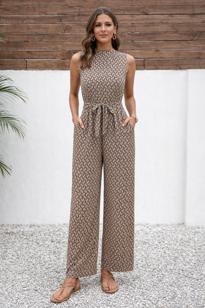 Sovana – Mouwloze Jumpsuit