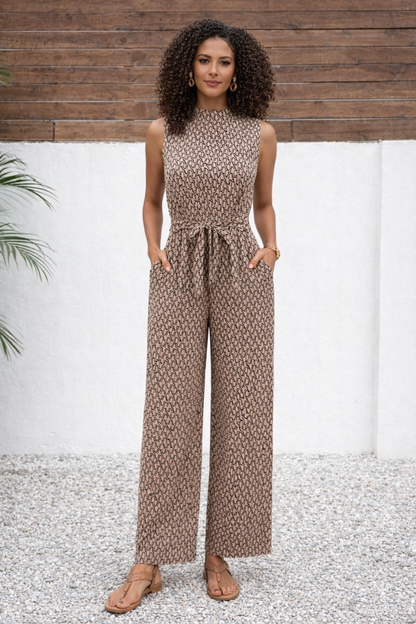 Sovana – Mouwloze Jumpsuit