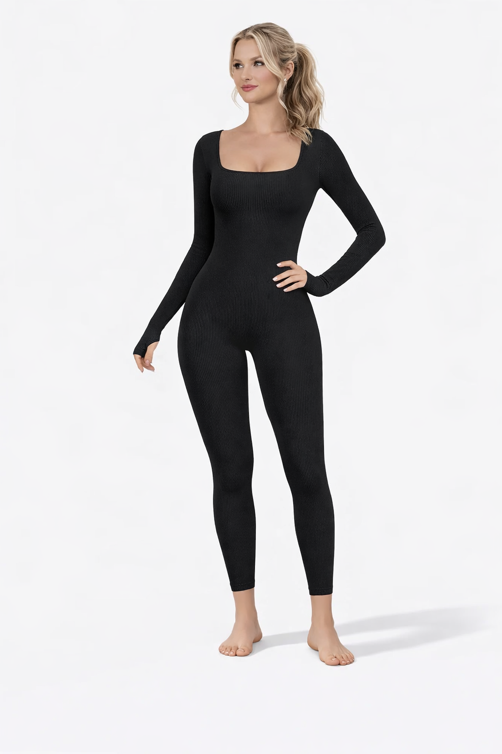 Lovia – Contour Rib Jumpsuit