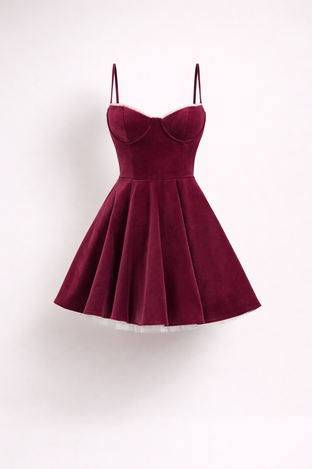 Lovia – Veloura Flare Jurk
