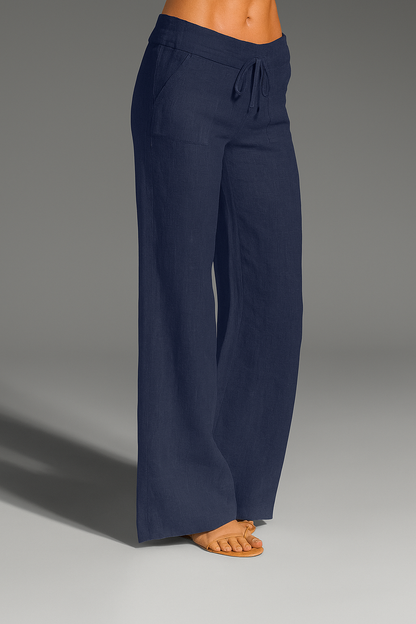 Lovia – Luchtige Linnen Broek
