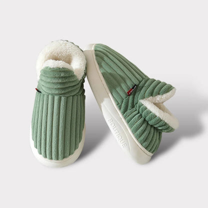 CozyComfort Therapeutische Fluffy Fleece  Pantoffels – Pluche Voering en Dikke Zool