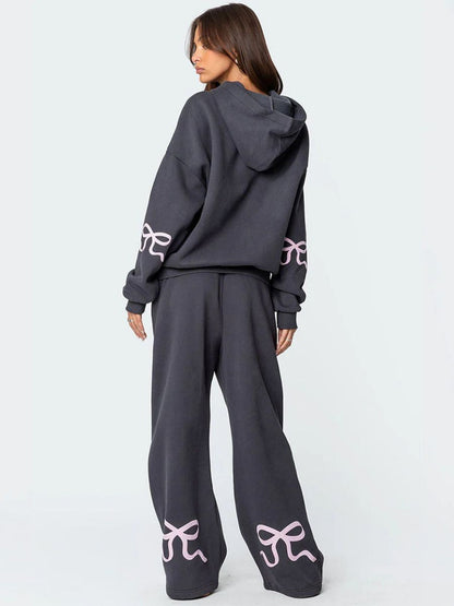 Amelia - Cozy Bow Tracksuit