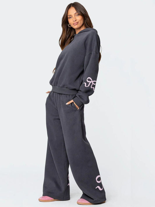 Amelia - Cozy Bow Tracksuit