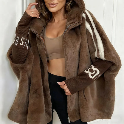 Elise | Luxe Oversized Winterjas – Warm & Uniek Design