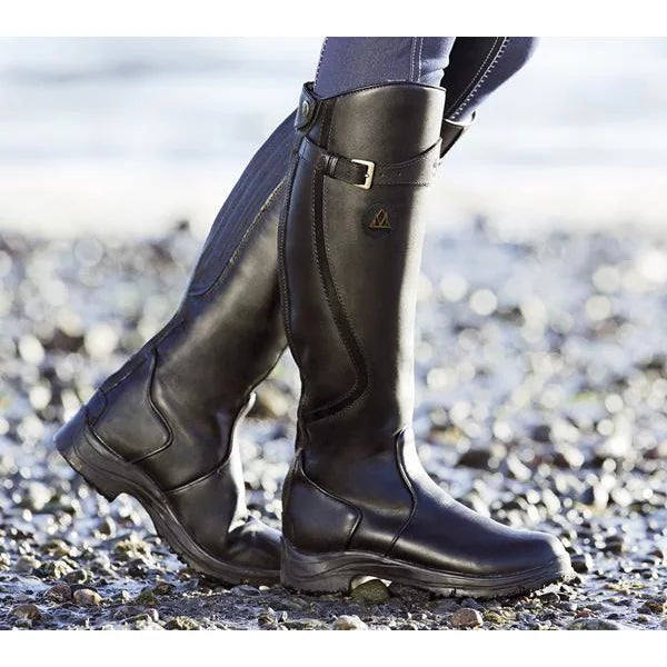 Femke | Dames Laarzen Kniehoog – Waterafstotend en Profielzool