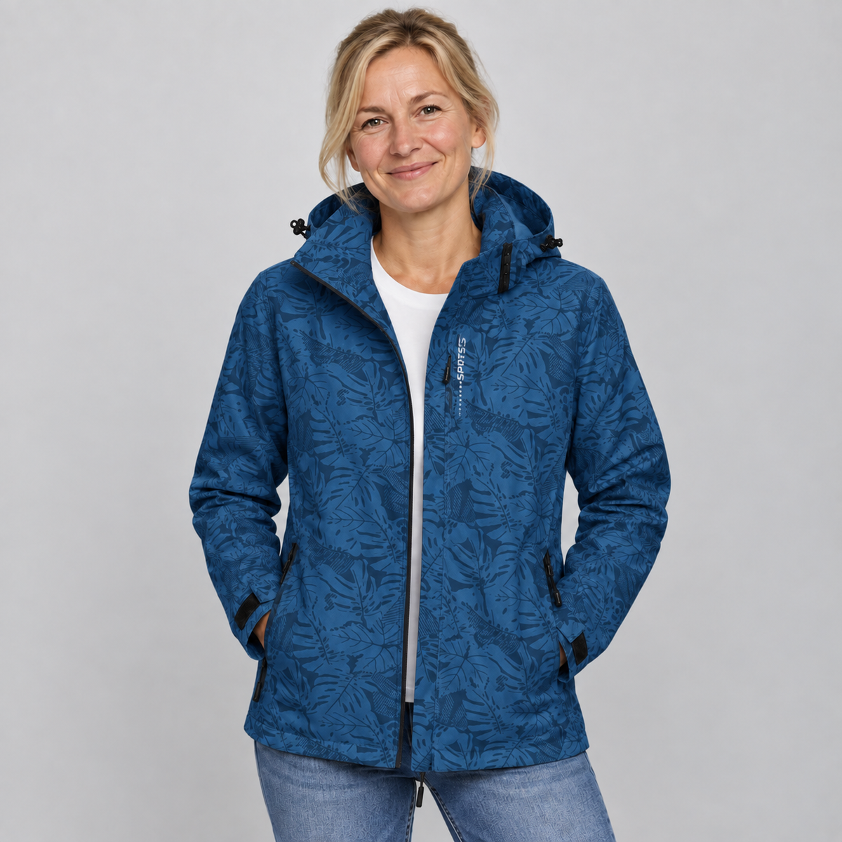 Fleur | Lichtgewicht Windjas – Verstelbare Capuchon en Slim Fit