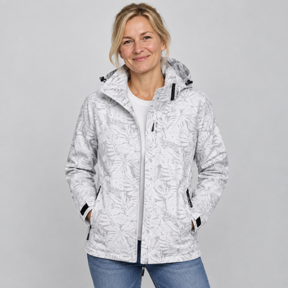 Fleur | Lichtgewicht Windjas – Verstelbare Capuchon en Slim Fit