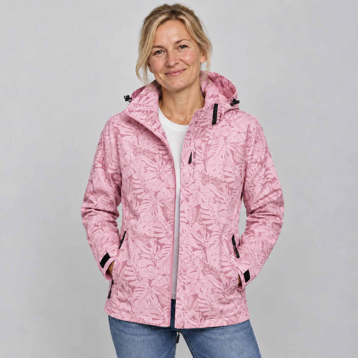 Fleur | Lichtgewicht Windjas – Verstelbare Capuchon en Slim Fit