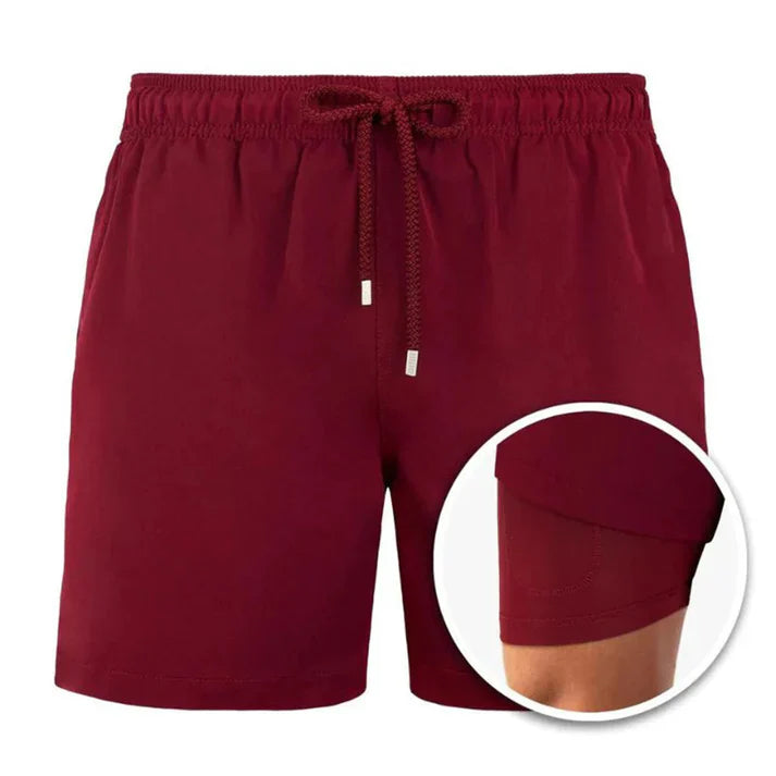 Lovia – 2-in-1 Sport Zwemshort Sneldrogend