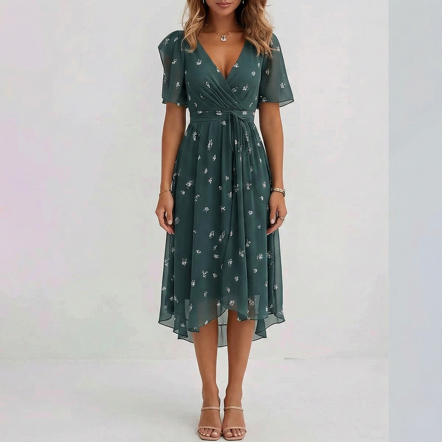 Lovia – Zomerse Midi Jurk
