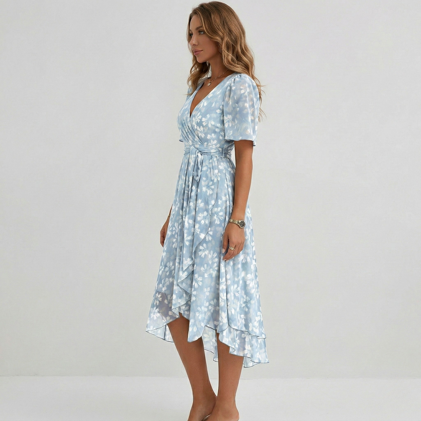 Lovia – Zomerse Midi Jurk