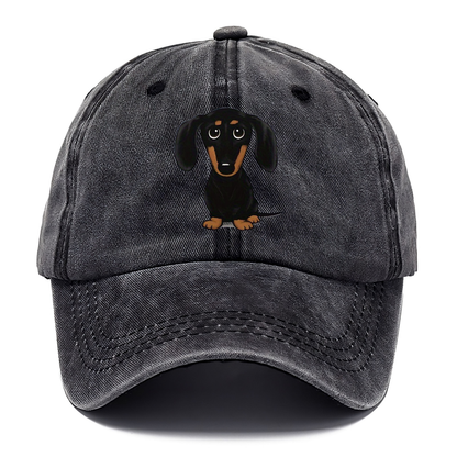 Retro Teckel Classic Cap - 1+1 GRATIS