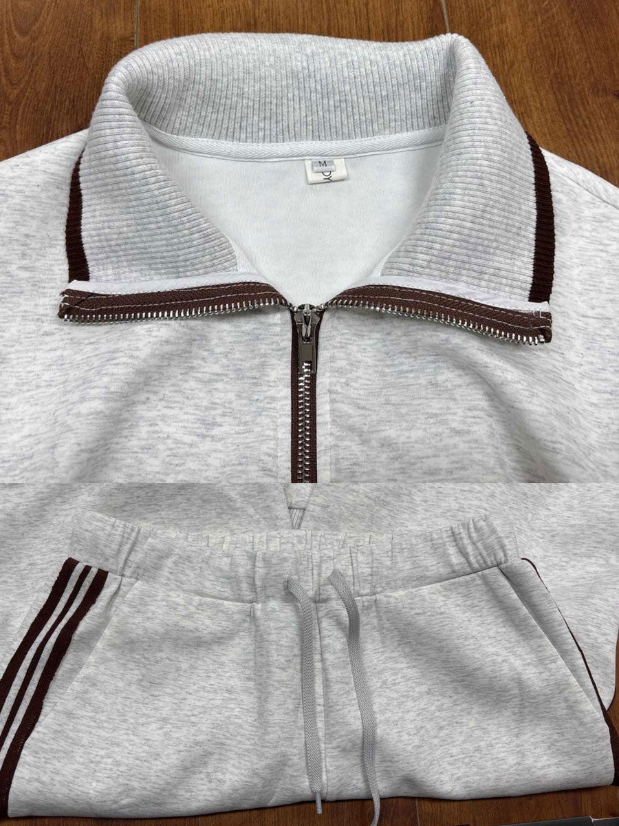 Lovia – Half Zip Tweedelige Set