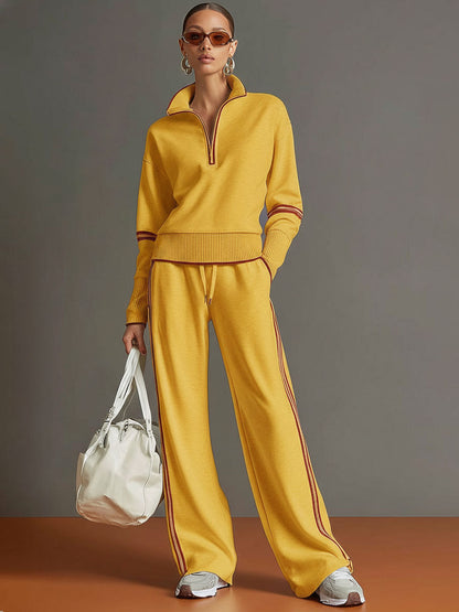 Lovia – Half Zip Tweedelige Set