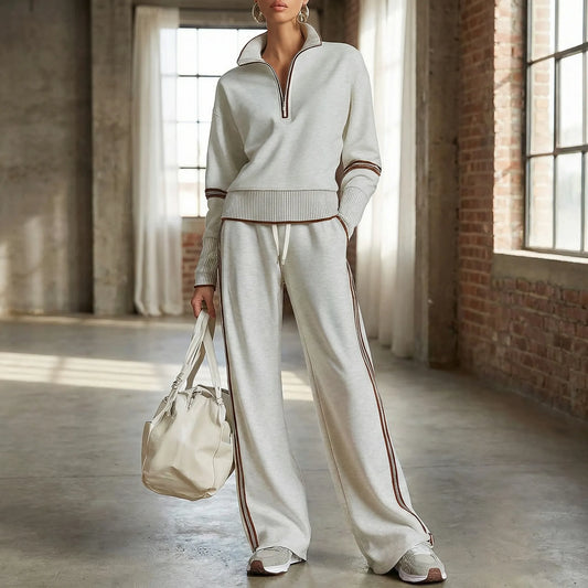 Lovia – Half Zip Tweedelige Set