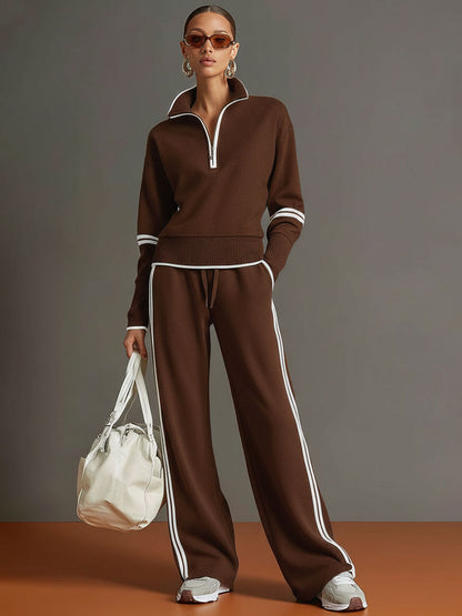 Lovia – Half Zip Tweedelige Set