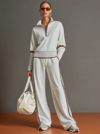 Lovia – Half Zip Tweedelige Set