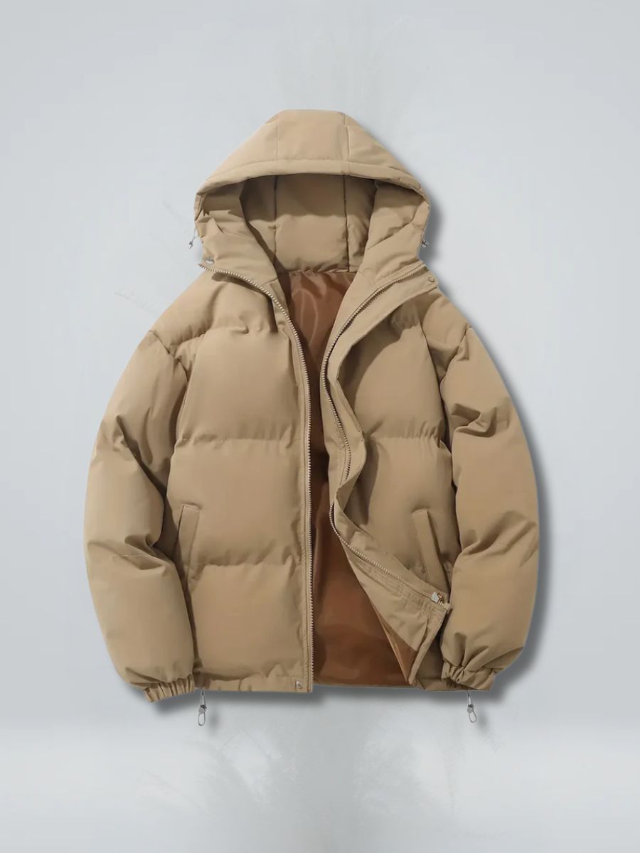 Fleur | Gevoerde Winterjas met Capuchon