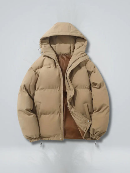 Fleur | Gevoerde Winterjas met Capuchon