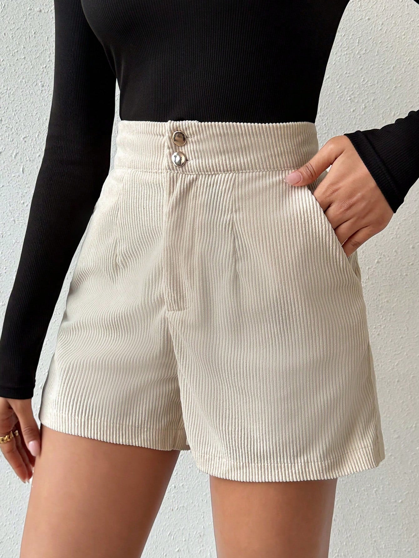 Lovia – Visgraat hoge taille Broek
