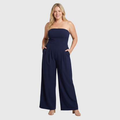 Lynn - Elegante Jumpsuit met Rechte Pijpen