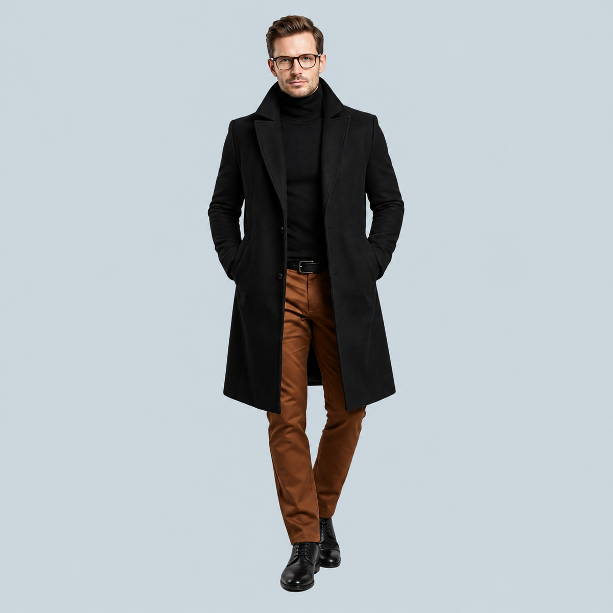 Lars | Lange Jas met Slim Fit – Getailleerd Silhouet voor Formele Gelegenheden