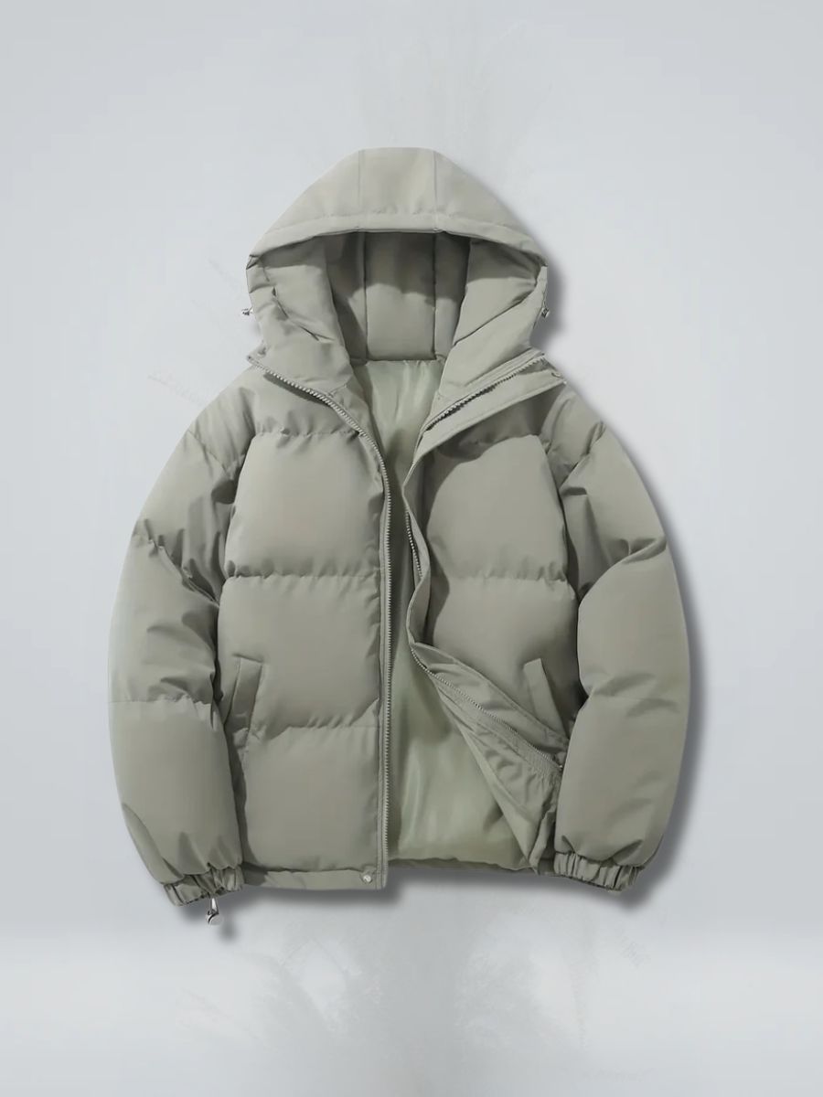 Fleur | Gevoerde Winterjas met Capuchon