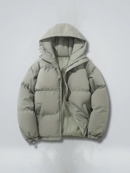 Fleur | Gevoerde Winterjas met Capuchon