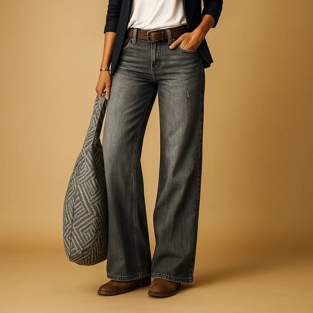 Lotte | Comfortabele Rechte Broek – Slank Flatterend Silhouet