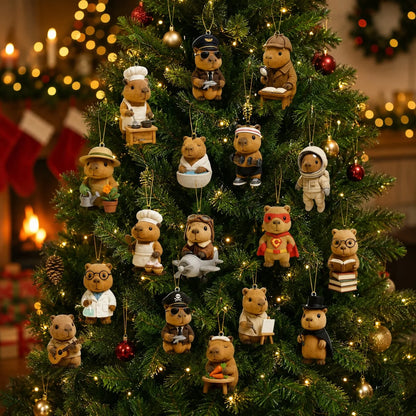 Lovia | Capybara Adventskalender 2026 – 24 Schattige Figuurtjes en Kersthangers