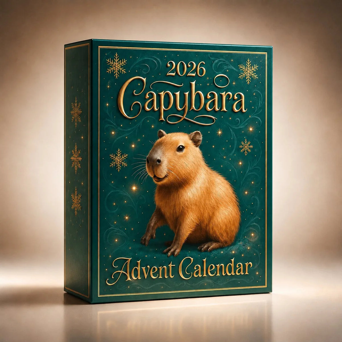 Lovia | Capybara Adventskalender 2026 – 24 Schattige Figuurtjes en Kersthangers
