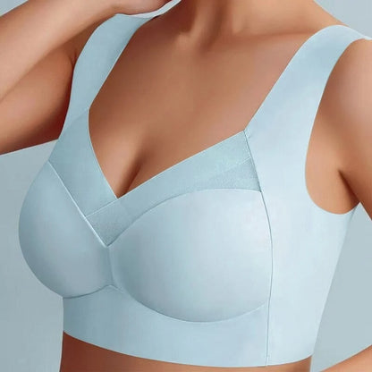 Lovia | Dames BH Zonder Beugel Naadloos – Brede Rugband en Zachte Push-up