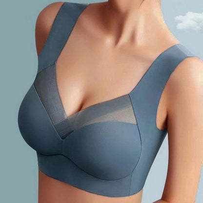 Lovia | Dames BH Zonder Beugel Naadloos – Brede Rugband en Zachte Push-up