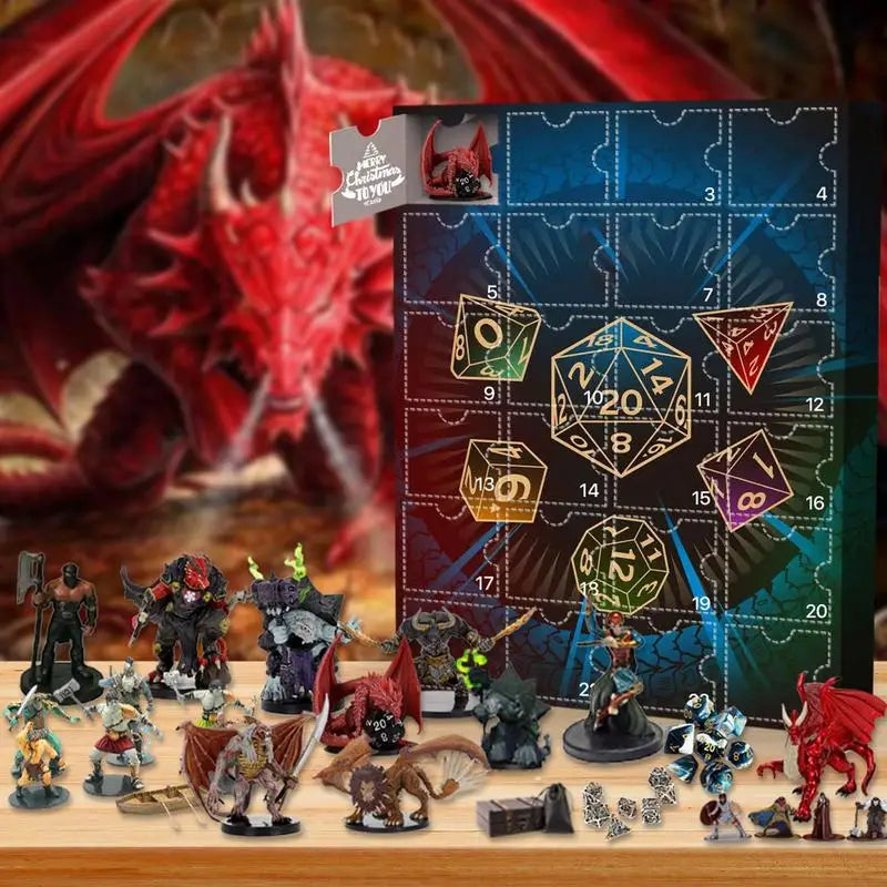 Lovia | Fantasy Miniaturen Adventskalender 2026 – 24 Rollenspel Figuren Verrassingen